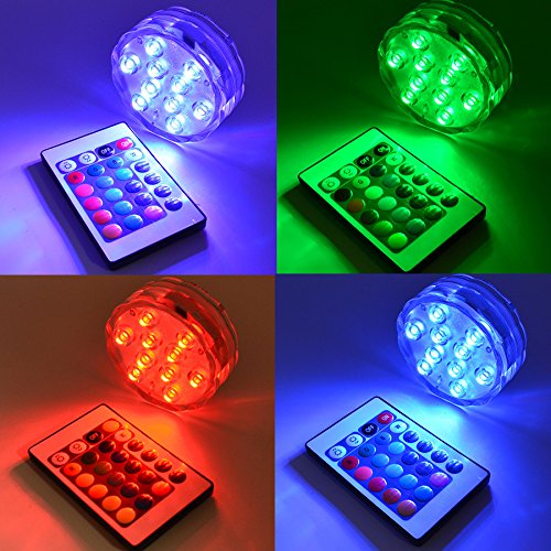 Submersible Led Lights with Remote - 2020 Underwater Led Lights - ...