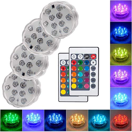 Submersible Led Lights with Remote - 2020 Underwater Led Lights - ...