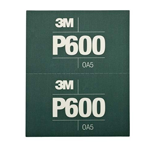 3M Hookit Flexible Abrasive Sheet, 34339, P600, 5.5 in x 6.8 in, 2...