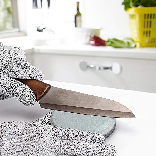 Axe Sharpening Stone Dual Grit Whetstone Sharpener Multipurpose Wa...