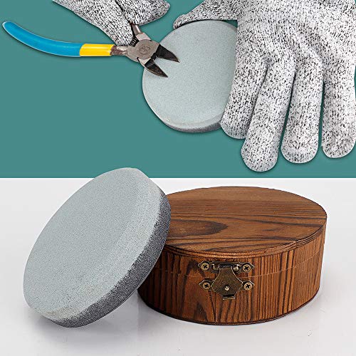 Axe Sharpening Stone Dual Grit Whetstone Sharpener Multipurpose Wa...