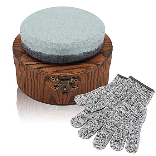 Axe Sharpening Stone Dual Grit Whetstone Sharpener Multipurpose Wa...