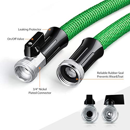 Garden Hose, Lightweight Expandable Water Hose, Expanding Hose wit...