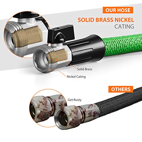 Garden Hose, Lightweight Expandable Water Hose, Expanding Hose wit...
