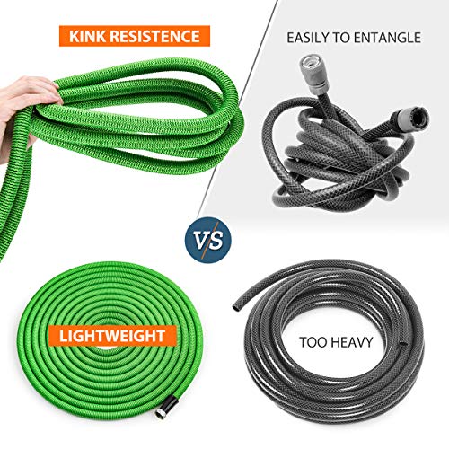 Garden Hose, Lightweight Expandable Water Hose, Expanding Hose wit...