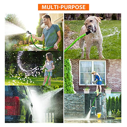 Garden Hose, Lightweight Expandable Water Hose, Expanding Hose wit...