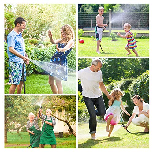 HooSeen Expandable Garden Hose, 50ft Flexible Kink-Free Water Hose...