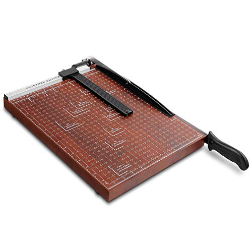 Paper Trimmer, A4 Guillotine Paper Cutter Heavy Duty Photo Guillot...