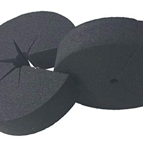 2 Neoprene Inserts, Cloning Collars for 2 inch Net Pots/Net Cups i...