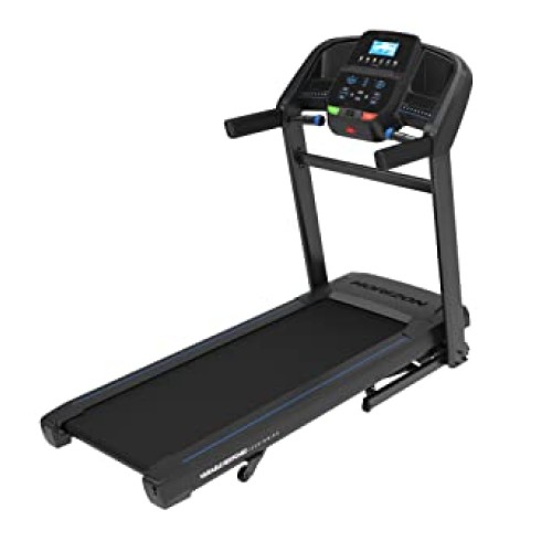Horizon Fitness T202 Foldable Treadmill Running Machine with Incli...