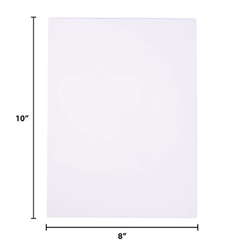 Horizon Group USA 8x10 Painting Panel Canvas Boards, Pack of 12, M...