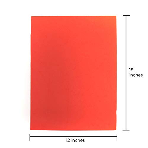 Horizon Group USA Rainbow Foam Sheets, 12 X 18, Pack of 12, Mult...