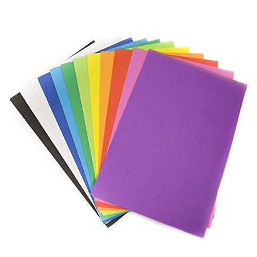 Horizon Group USA Rainbow Foam Sheets, 12 X 18, Pack of 12, Mult...