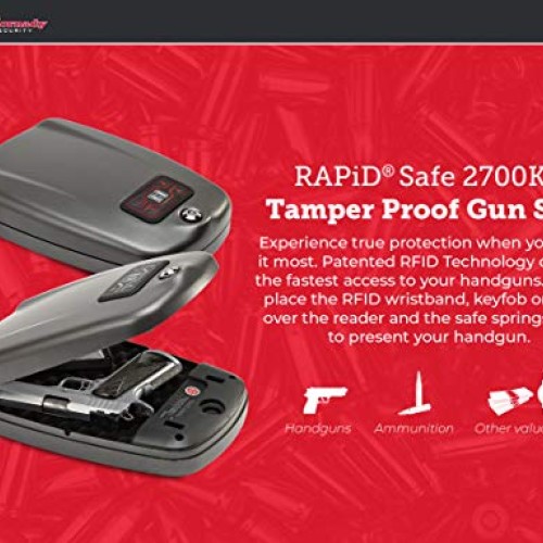 Hornady 98172 RAPiD Safe 2700KP Hand Security Safe, X-Large