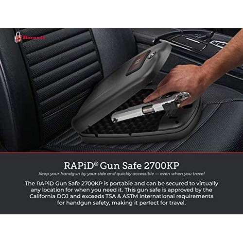 Hornady 98172 RAPiD Safe 2700KP Hand Security Safe, X-Large