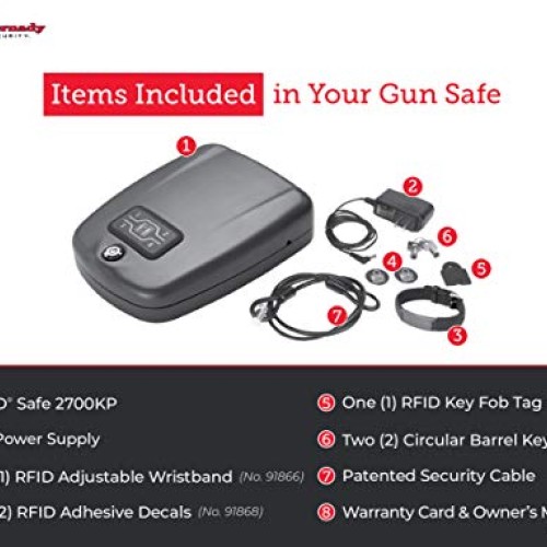 Hornady 98172 RAPiD Safe 2700KP Hand Security Safe, X-Large