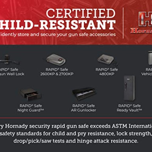 Hornady Rapid Safe AR Locker with RFID Touch Free Entry - Tamp...