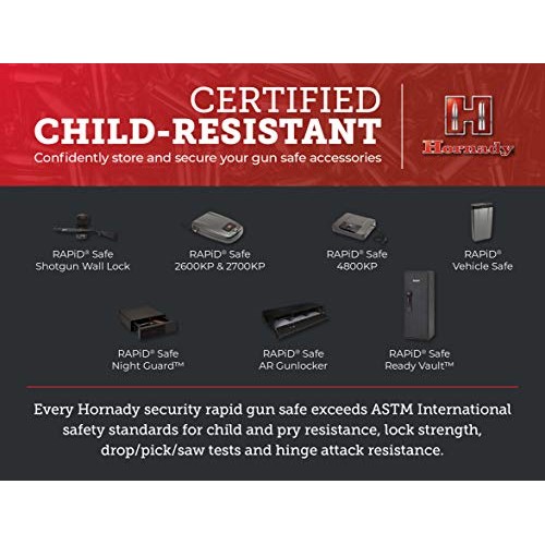 Hornady Rapid Safe AR Locker with RFID Touch Free Entry - Tamp...