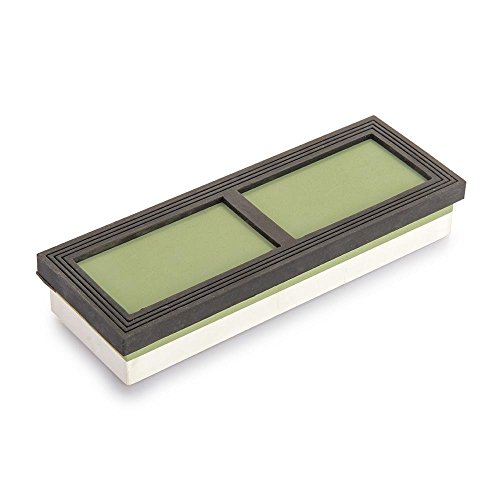 HornTide 600/1500 Grit Combination Whetstone 7-Inch Corundum Water...