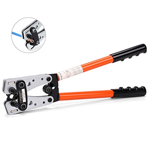 HORUSDY 6-50mm² Cable Lug Crimping Tools, Wire Crimper Tools, Cabl...