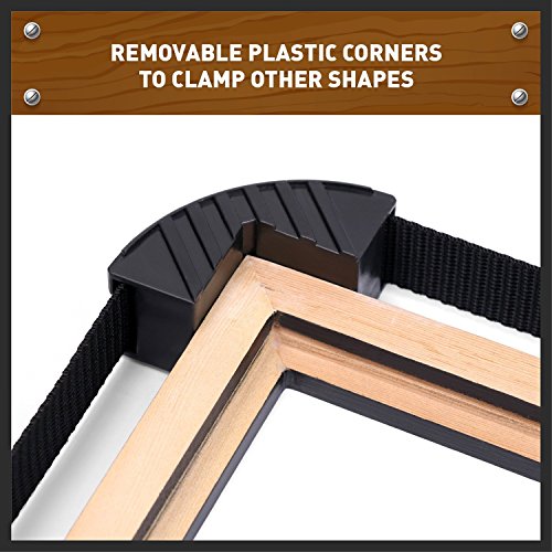 HORUSDY Band Clamp, Woodworking Frame Clamp Strap Holder for Pictu...