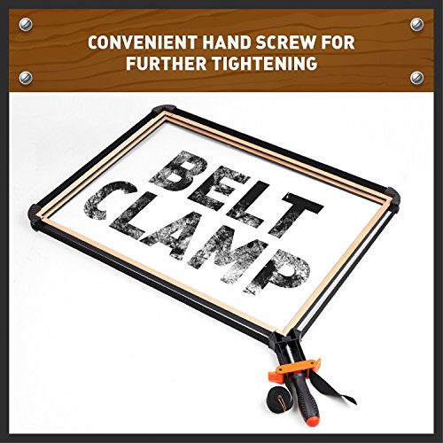 HORUSDY Band Clamp, Woodworking Frame Clamp Strap Holder for Pictu...