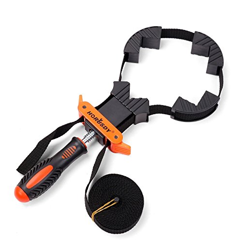 HORUSDY Band Clamp, Woodworking Frame Clamp Strap Holder for Pictu...