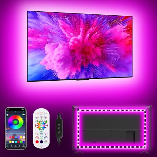 HORYLIT Led Lights for TV 32-43 inch, 9.8ft TV Led Lights That syn...