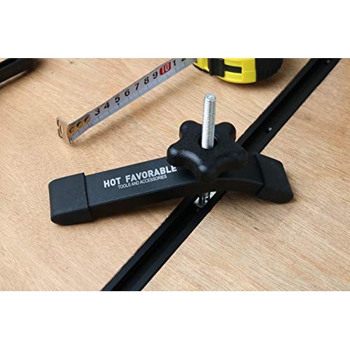 Hot Favorable T-Track Hold Down Clamps,6-3/8L x 1-1/4 Width-Wood...