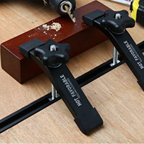 Hot Favorable T-Track Hold Down Clamps,6-3/8L x 1-1/4 Width-Wood...