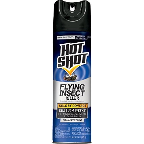 Hot Shot 66310-1 AC1686 Flying Insect Killer Aerosol, 15-Ounce, Pa...