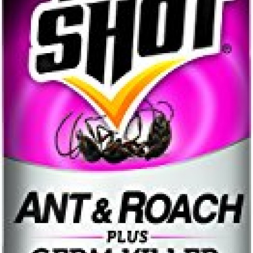 Hot Shot HG-14460 Ant and Roach Killer with Germ Killer Aerosol, F...