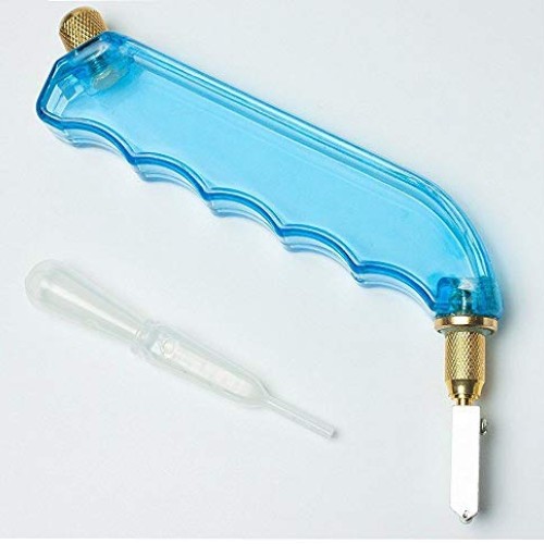 2 Pack Pistol Grip Oil Feed Glass Cutter - Heavy Duty Perfect for ...