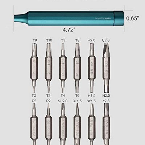 HOTO Screwdriver Sets, 24-in-1 Mini Screwdriver Set, Precision Scr...