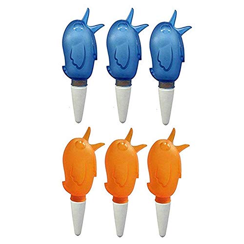 HOTRAIN 4/6 Pc Automatic Plant Waterers Devices, Slow Release Vaca...