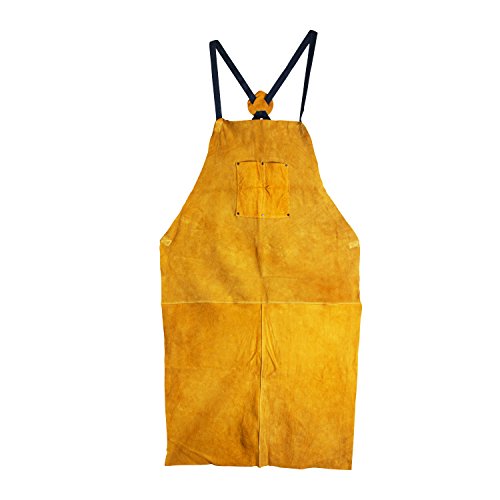 Houseables Leather Blacksmith Apron, Fire Resistant Welding/Welder...
