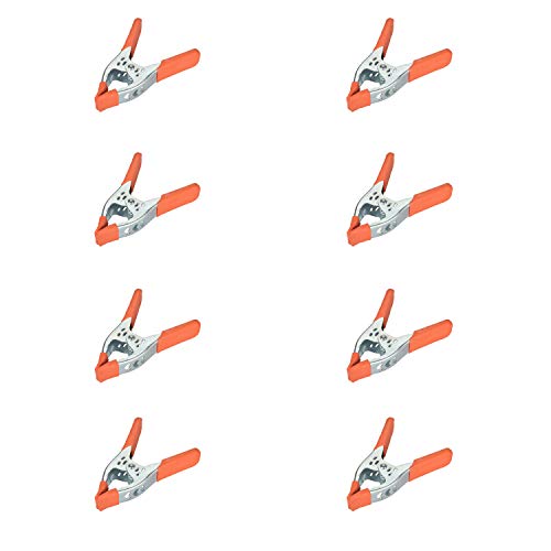 Houseables Spring Clamps, Heavy Duty Clamp, Metal, 8 Pack, 6 Inch,...