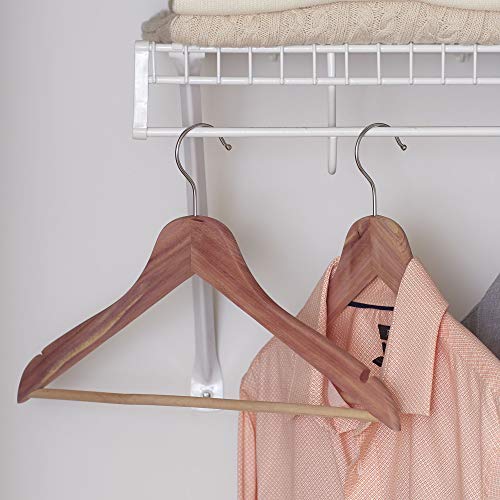Household Essentials 26140 CedarFresh Red Cedar Wood Clothes Hange...