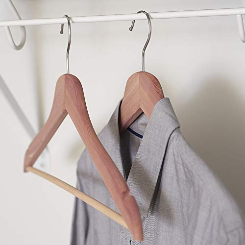 Household Essentials 26140 CedarFresh Red Cedar Wood Clothes Hange...