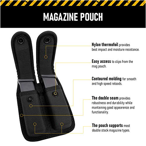 Tactical Concealment Magazine Pouch Holster - THERMOFOIL Material ...