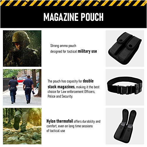 Tactical Concealment Magazine Pouch Holster - THERMOFOIL Material ...