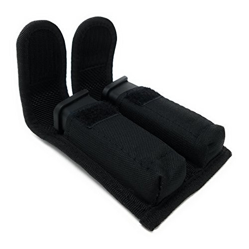 Tactical Double Magazine Case Pouch - Nylon - Concealment Magazine...