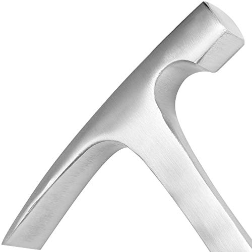 HOZEON 32 oz Brick Hammer, Flat head Rock Pick Hammer, 11.2 inch A...