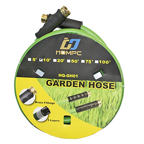 HQMPC Garden Hose 5/8IDx20 Hose Durable PVC Non Kinking Heavy Wa...