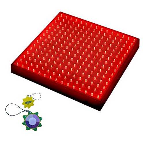 HQRP Pure Red 225 LED Indoor Garden Hydroponic Plant Grow Light Pa...