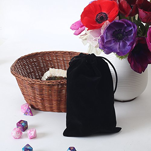 HRX Package 20pcs Velvet Drawstring Bags, 4.7 X 7 inches Velvet Po...