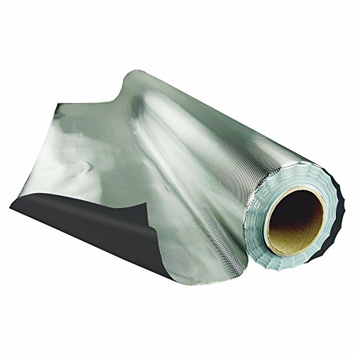 HTG Supply 50 Foot by 4 Foot Roll Heavy-Duty Reflective Diamond Fo...