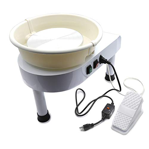 HTTMT- 25CM Triangle Electric Pottery Wheel Ceramic Machine Work C...
