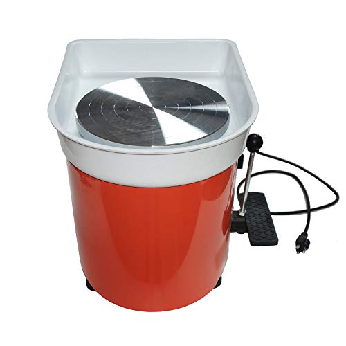 HTTMT- Electric Pottery Wheel 25cm Pottery Forming Machine 250W Po...