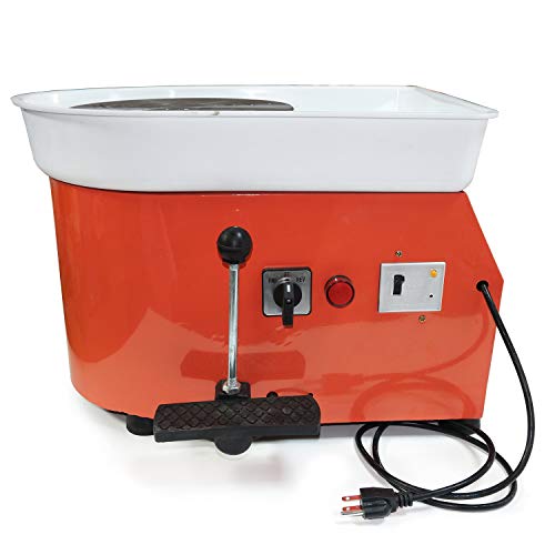 HTTMT- Electric Pottery Wheel 25cm Pottery Forming Machine 250W Po...